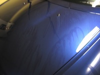 コペン洗車04鉄粉